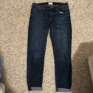 Hudson Jeans Harkin crop skinny cuff size 26